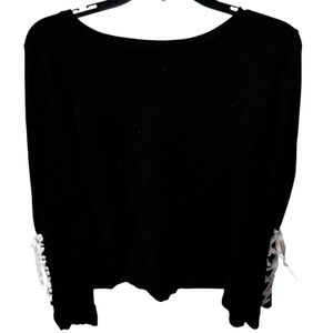 Premise Black Knit Top